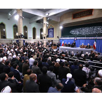 بیانات در دیدار مسئولان نظام و میهمانان کنفرانس وحدت اسلامی + صوت