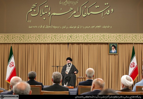 بیانات در دیدار رئیس‌جمهور و اعضای هیئت دولت + صوت